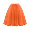 thumbnail image 2 of Layered Tulle Skirt for Women Elastic Waist Full A Line Mesh Tutu Skirt for Party Dance Prom, 2 of 4