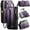 Purple, variant on Crossbody for Samsung Galaxy S25 Plus Case Wallet【RFID Blocking】with 10-Card Holder Zipper Bills Slot, Soft PU Leather Magnetic Shoulder Wrist Strap for Samsung Galaxy S25 Plus Wallet Case Women
