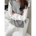 thumbnail image 3 of ZANZEA Women Long Sleeved O-Neck Patchwork Contrast Color Blouse Pullover Tops, 3 of 5