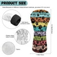 thumbnail image 6 of Yuyamidu Cute Dog Paw Golf Club Head Cover for Women Colorful Board Golf Head Covers for Hybrid Fairway Driver, Waterproof PU Leather, 6 of 7