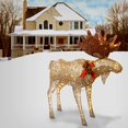 thumbnail image 2 of 48" Crystal splendor Moose with 120 White LED Lights, 2 of 4