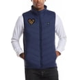 thumbnail image 5 of REORIAFEE Heating Vest Unisex Outdoor Warm with 2 Heating Zones Electric Heated Coat without Power Bank USB Rechargeable Washable Fishing Waistcoat Navy XXXL, 5 of 7