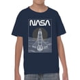 thumbnail image 2 of Officially Licensed NASA Space Shuttle Line Art Youth's T-shirt, 2 of 3