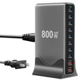 thumbnail image 1 of Estación de Carga Menlonigt 800W con 10 Puertos USB-C GaN, 1 of 7