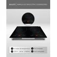 thumbnail image 3 of RCA Parrilla de Inducción Empotrable RC-12E2 de 2 Quemadores Vidrio Templado, Control Táctil, Temporizador de Apagado Automático, 5 Funciones de Temperatura, Sistema de Seguridad con Bloqueo Touch, 3 of 9