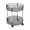 Gray#0, variant on Two Tier Plastic Storage Shelf Cart on Wheels Rolling Utility Trolley for Kitchen Bathroom Living Room Multi Layer Organizer Rack with Mobile Caster for Snacks Shoes Supplies Space Saving Clear