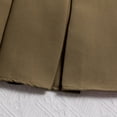 thumbnail image 6 of Riforla Skirts for Women Belt Pleated High Waist A Line Umbrella Short Half Skirt Mini Skirts Khaki L, 6 of 6