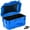 Blue, variant on Seahorse 58 Portable Waterproof Dry Box Protective Case - Travel Safe / Mil Spec / IP67 Waterproof / USA Made - for Ammunition, Rifle Ammo, Pistols, Smell Proof Box (Black)