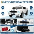 thumbnail image 4 of 24V 7AH 2 Seater Ride on Licensed Shelby GT350, Ride on Cars for Kids with Remote Control, FordMustang Shelby Kids Electric Vehicle 2 Seat, Safety Belt, 2 Speeds, LED Lights, Music, white, 4 of 7
