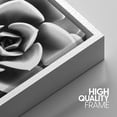 thumbnail image 4 of PixonSign Framed Wall Art Print Set Blooming Succulent Floral Cactus Photography Modern Art Chic Relax/Calm Grey Dark Black and White for Living Room, Bedroom, Office - 16"x24" White, 4 of 5