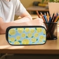 thumbnail image 6 of Kuiaobaty Lemon Print 3 Pcs Backpack and Lunch Box Set for Girls Boys Multi Pockets Lunch Bag and Bookbag with Bottle Holder Lightweight Backpack and Pencil Bags Set for School Picnic, 6 of 7