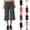 31# Dark Gray, variant on Women's Casual Wide Leg Cropped Pants Low Rise Fold Over Stretch Gaucho Pants for Summer Beach Holiday Streetwear Dark Gray L