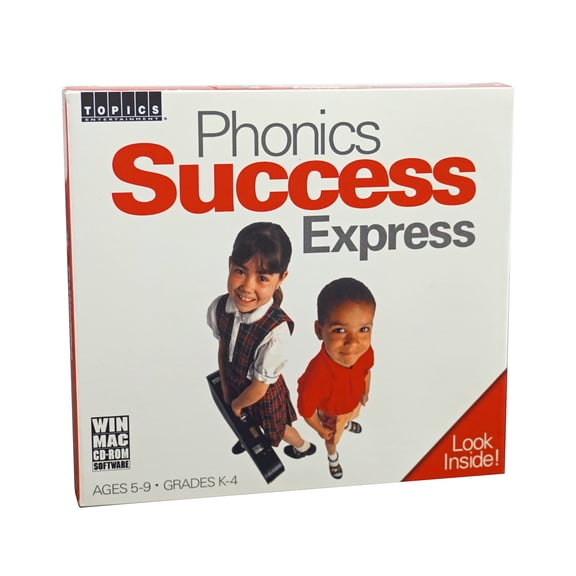 Phonics Success Express (Grades K-4) Ages 5-9 - The New Definition of Achievement on CDRom