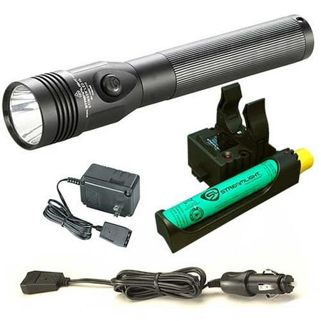 Streamlight Stinger LED HL Rechargeable 800 Lumen Flashlight w/ 120/100 VAC / 12 VDC 