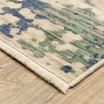 thumbnail image 3 of Oriental Weavers Soleri Wool Blend Area Rug - SOL08 - 5'3" x 7'6" - in Beige/ Green - Modern Style, Wool Blend, Bedroom, Office Rug, 3 of 5