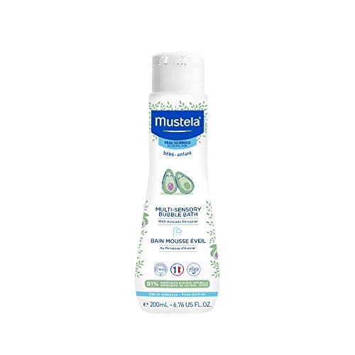 Burbujas de Baño Multi-Sensoriales para Bebés 6.76 oz Mustela