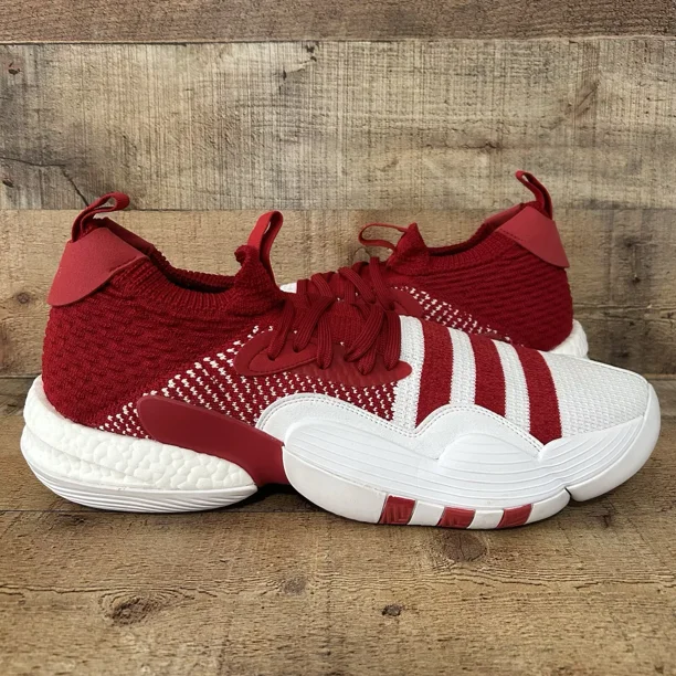 Adi - das Trae Young 2 Men's Size 17 Basketball Sneaker Team Red White H03845 NEW