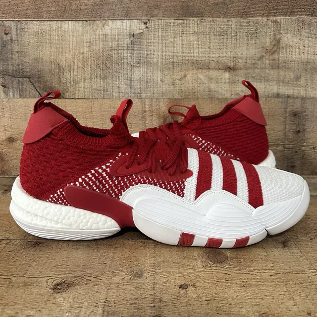 Ad-id-as Trae Young 2 Men's Size 17 Basketball Sneaker Team Red White H03845 NEW