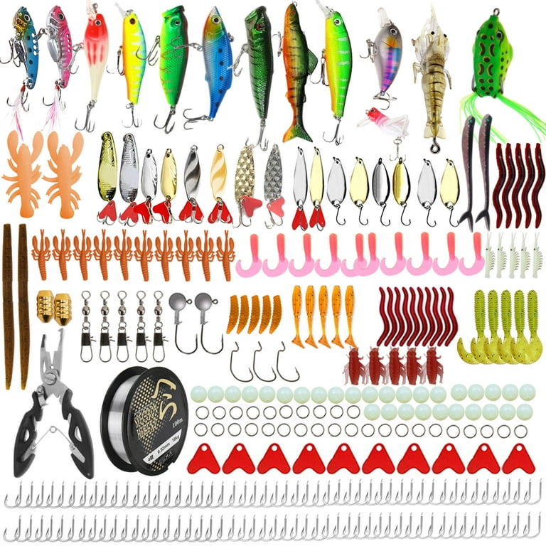 Fishing Lure Kit, Artificial Hard baits, Saltwater Fishing