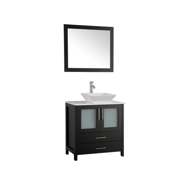 Vanity Art 30 Inch Single Sink Bathroom Set With Ceramic Top Com Vanity Art 30 Inch Single Sink Bathroom, Bathroom Vanities Complete Sets