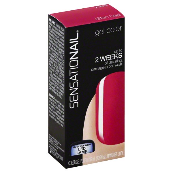 SensatioNail Gel Polish, Kitten Heel