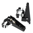 thumbnail image 3 of Piezas de bicicleta de motocicleta de acero, marco de pedal plegable (1 par, negro), 3 of 5