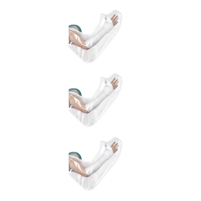 Vogacara Cubierta fundida para ducha a prueba de agua, Protector de yeso para heridas en la yema del dedo del codo, suministros de protección Type1 NO1