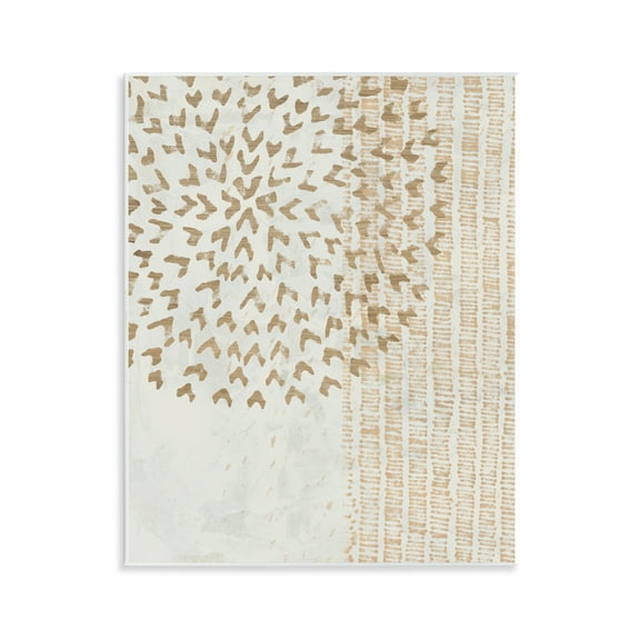 Stupell Industries Rustic Bohemian Patterns Abstract Painting Unframed Art Print Wall Art, 11 x 14