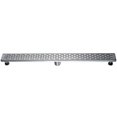 thumbnail image 1 of ALFI brand ABLD36C 36 in. Drain de Douche Linéaire Moderne en Acier Inoxydable avec Trous de Rainure, 1 of 1