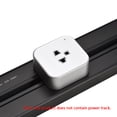 thumbnail image 2 of Amdohai Track Sockets Power Track Socket Outlet Electric Mobile Track Socket Power Track Adapter for Office Kitchen and Living Room, 2 of 8