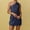 Blue, variant on Women's Casual Tennis Dress Modern Spring/Summer Minimalist Shoulder Sleeveless Dress for Everyday Wear White XXL