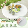 thumbnail image 6 of Costway 32" Round Folding Table Lightweight Portable Commercial Banquet Table for Picnic, 6 of 10