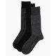 thumbnail image 4 of Pack de 3 calcetines Calvin Klein Dress Crew para hombre, tallas 7-12, 4 of 7
