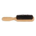 thumbnail image 4 of Brocha de afeitar con mango de bambú para hombre, peine de cerdas suaves para barba, herramienta de limpieza para peluquería L, 4 of 14