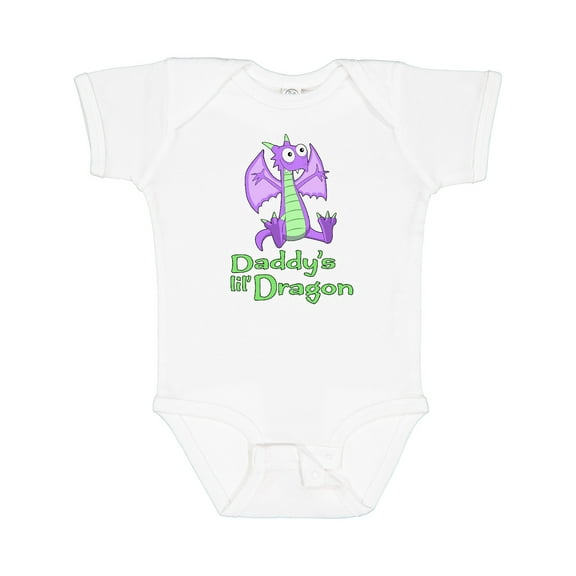 Inktastic Daddy's Lil' Dragon Boys or Girls Baby Bodysuit