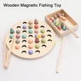 thumbnail image 1 of XWSHYW Juguete para Niños Cuentas de Clip de Pesca para Niños, Cuentas de Clip de Pesca 3 En 1, Juguete de Madera Multifuncional, 1 of 6