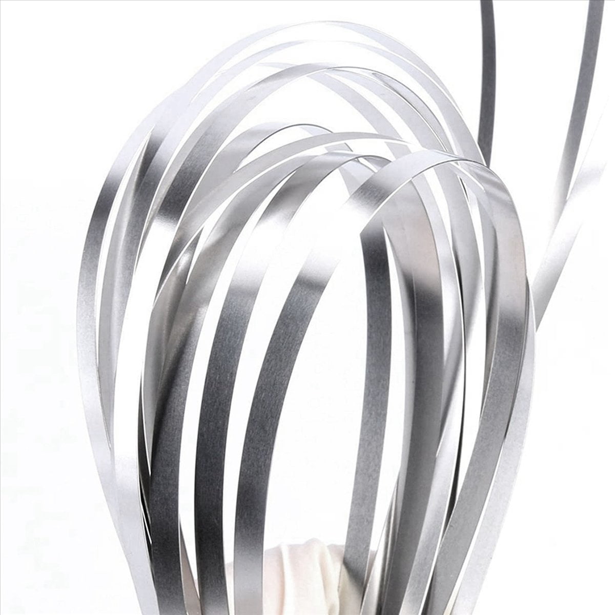Stainless Steel , 300 Pcs 7.9 Inches Heavy Duty Self-Locking Cable Zip Ties, Metal Exhaust Wrap Locking Ties