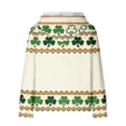 thumbnail image 3 of Women's St Patricks Day Sweatshirt Long Sleeve Crewneck Irish Shamrock Print Hoodie Plus Size Saint Patricks Shirt Ginger 2XL, 3 of 4