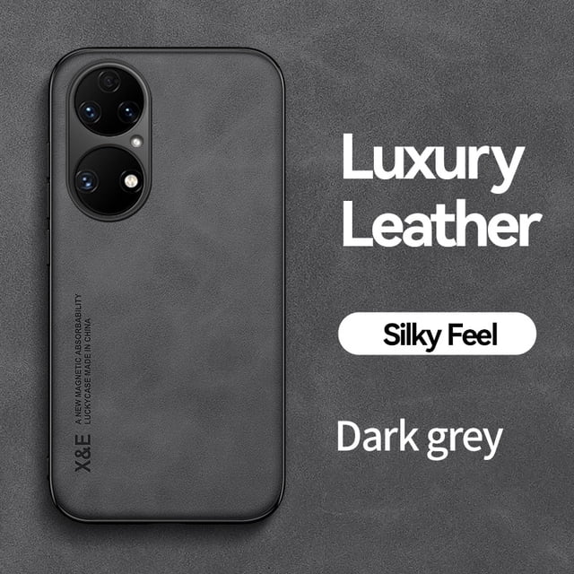 Funda magnética de cuero de lujo para Huawei P50 Pro P40 P30 Lite P20 Mate 20 30 40 50 Pro Nova 9, funda trasera blanda a prueba de golpes Tan Jianjun unisex