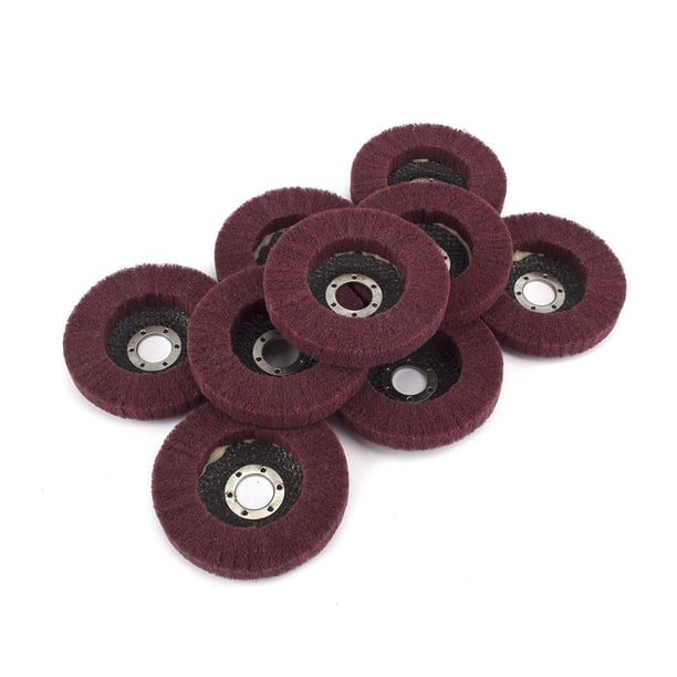 1/5/10 piezas de 115 mm de fibra de nylon Flap disco de la rueda de 320 granos de la amoladora de ángulo Accesorios