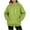 Green, variant on Gamivast Women's Oversized Pullover Hoodie Drop Shoulder Hooded Sweatshirt Soft Long Sleeve Casual Tops with Kangaroo Pocket for Fall Winter Lounge Streetwear White S