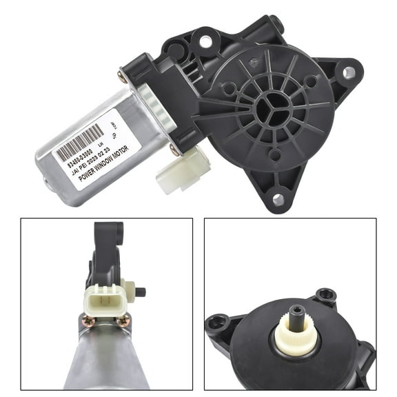 NEWZQ Rear Left Power Window Motor 83450D3000 for Hyundai Tucson Sport Utility 2016-2022 Black 1Pc