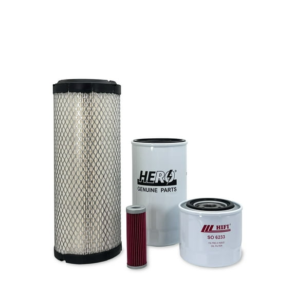 HERO® Maintenance Filter Kit For Kioti CK2510 Tractor