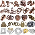 thumbnail image 1 of Juego de rompecabezas 3D Metal Puzzles Yilloog, juegos mentales para adultos, 1 of 7
