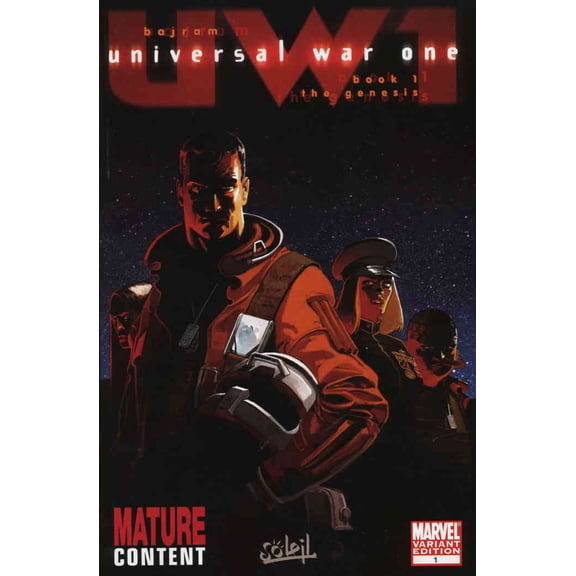 Universal War One #1A VF ; Marvel Comic Book