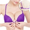 thumbnail image 2 of JINMGG Bras for Women Plus Size Comfortable Breathable Brasiers Women Underwear No Rims Strapless Sports Bras Clearance, 2 of 3