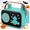Green, variant on Exclusive -JYX Karaoke Machine for Kids, Pink Portable Karaoke Speaker With Mic, Party Speaker with 15+ Pixel Animation for Girls Boys