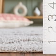 thumbnail image 4 of Safavieh Easy Care Nader Solid Machine Washable Runner Rug, Gray, 2'3" x 9', 4 of 10