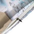 thumbnail image 4 of 3 Pcs Soft Bedding Set, Includes 1 Duvet Cover with Zipper And 2 Pillow,Shams Starfish Beach Full(79"×90"), 4 of 8