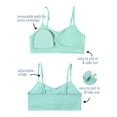thumbnail image 5 of Livona Training Bras for Girls-Sports Bra, Fitness Bra, Padded Everyday Bra Bralette,Crop Cami Tank Top (6-14), 5 of 6